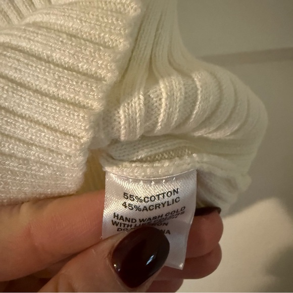 By Together Ribbed Knit Tank Top - Cream - Picture 3 of 3